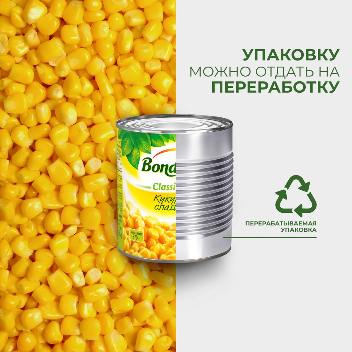 Кукуруза Bonduelle Молодая сладкая 212мл - купить с доставкой в Vprok ...