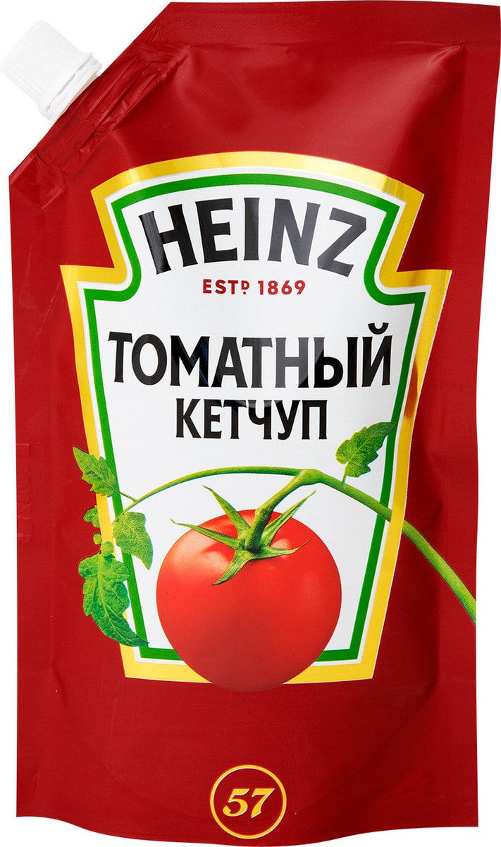 Кетчуп Heinz Томатный 320г - купить с доставкой в Vprok.ru Перекрёсток ...