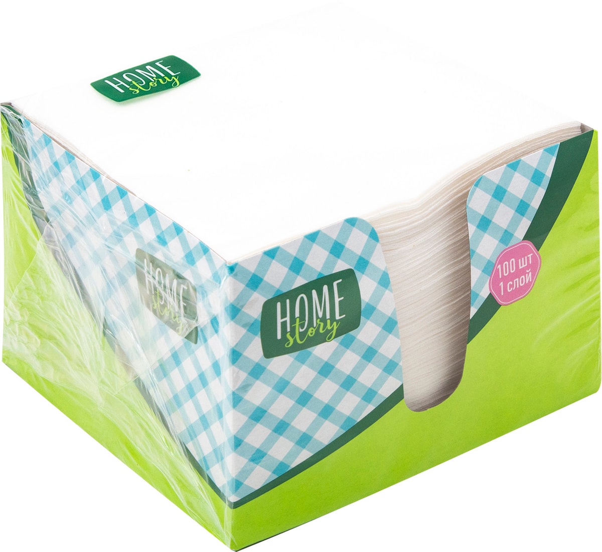 Салфетки бумажные Home Story 24*24см 100шт - купить с доставкой в Vprok ...