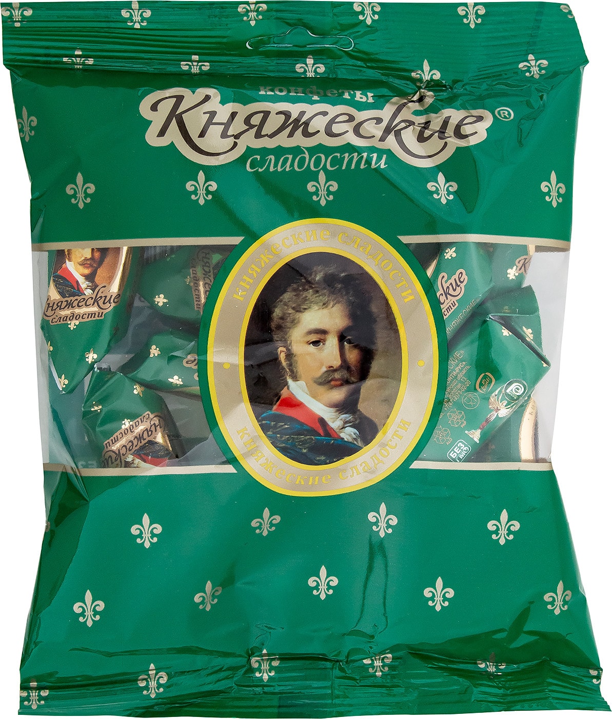 Изображение товара Konti княжеские сладости конфеты с ореховой начинкой 200 г