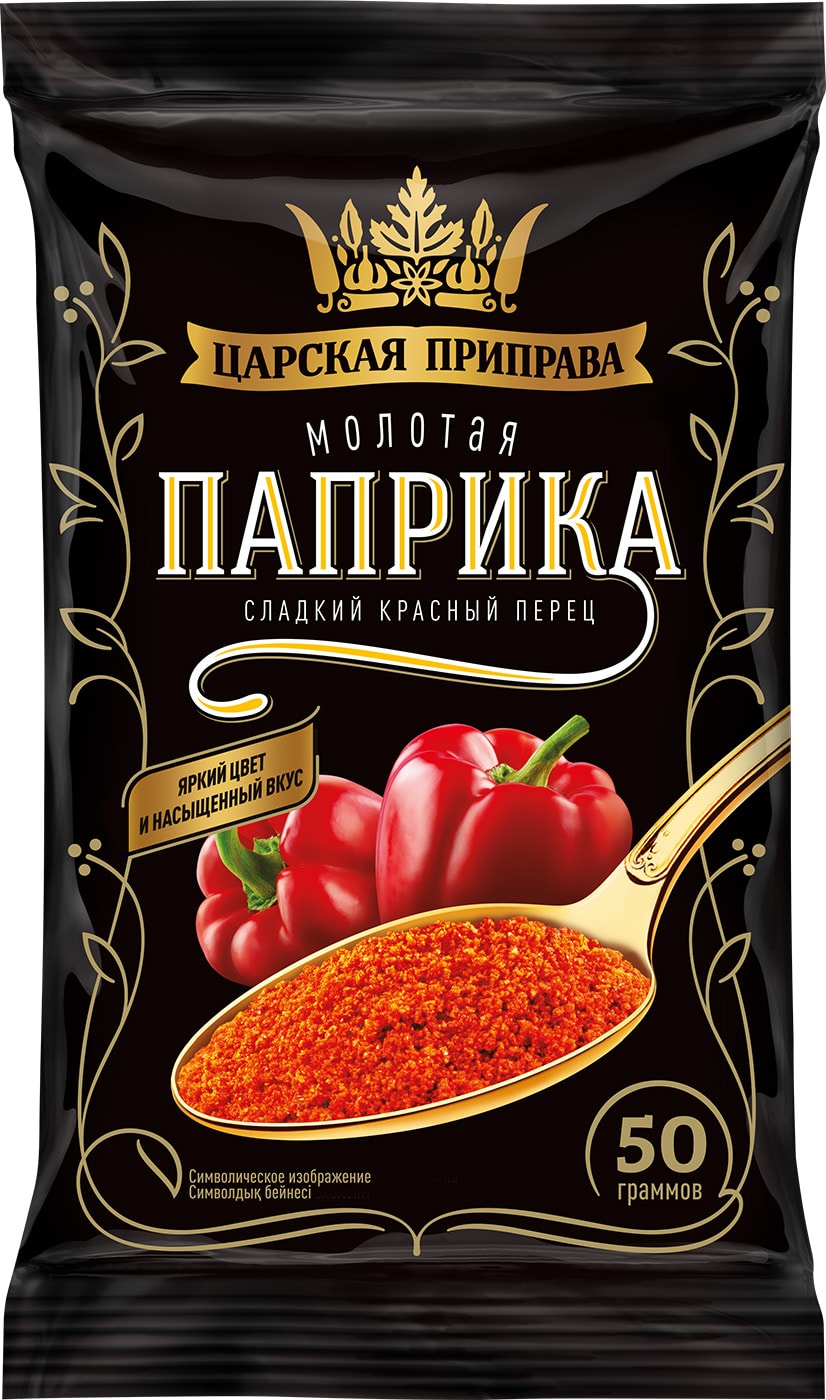 Изображение товара Паприка Царская приправа 50г - натуральная пряность