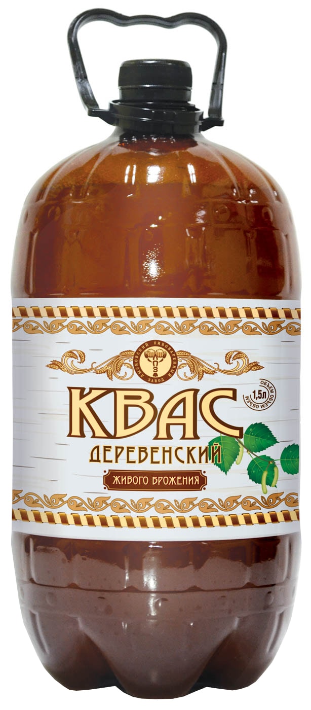 Изображение товара Квас Деревенский 1.5л