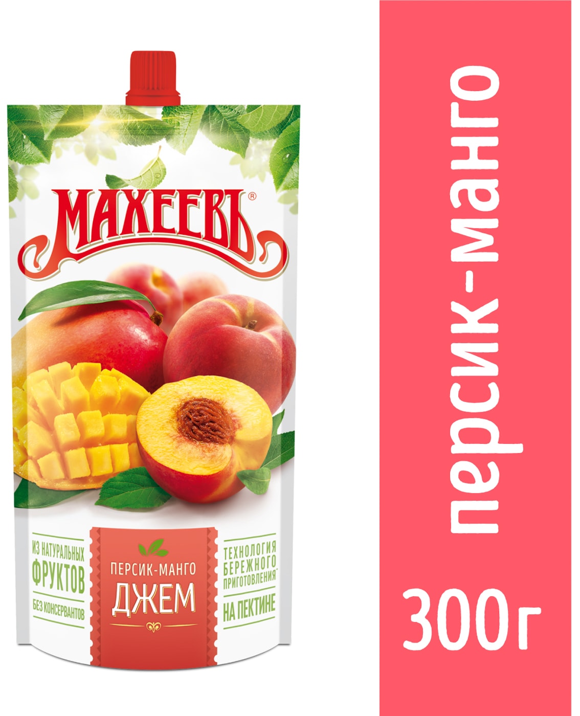 Изображение товара Джем Махеевъ Персик и Манго 300мл