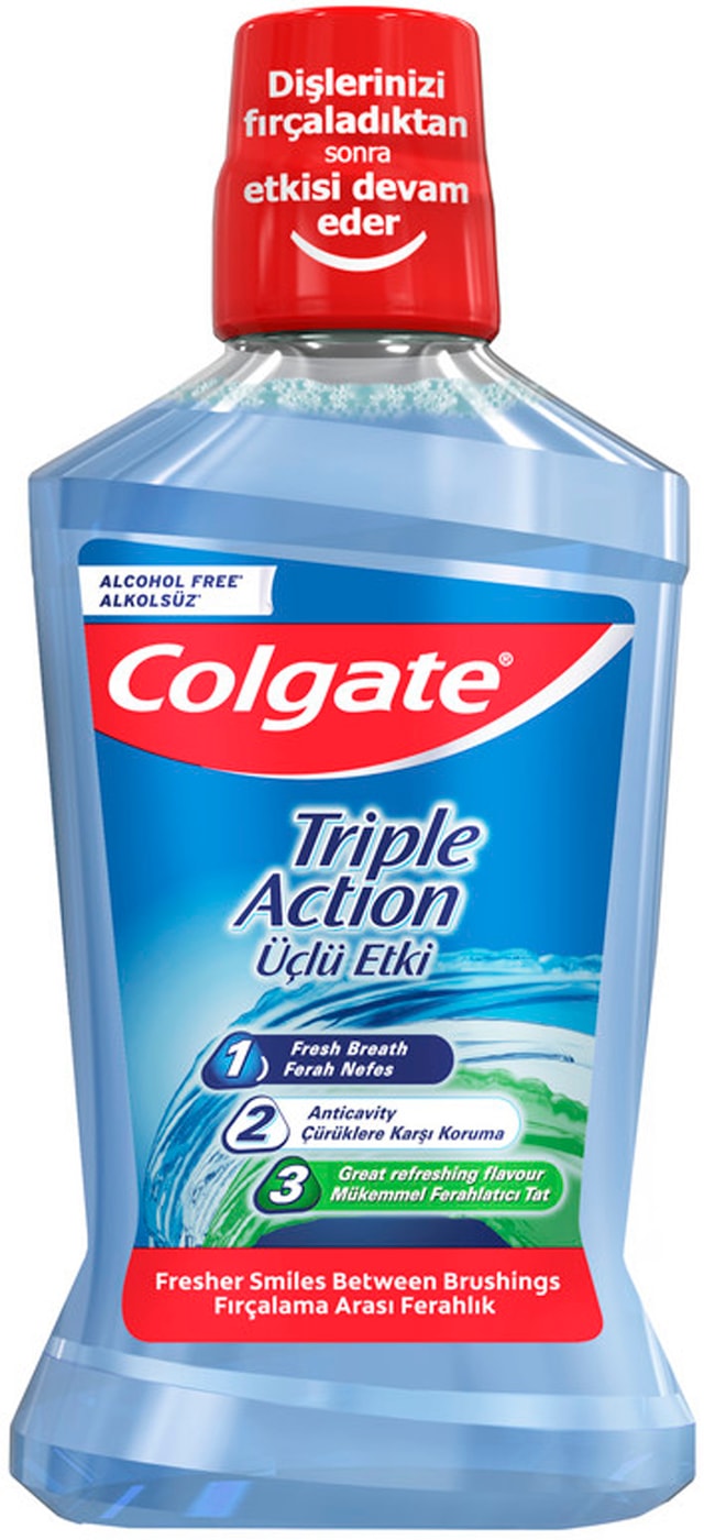 Изображение товара Ополаскиватель для полости рта Colgate Тройное действие для полости рта 500мл