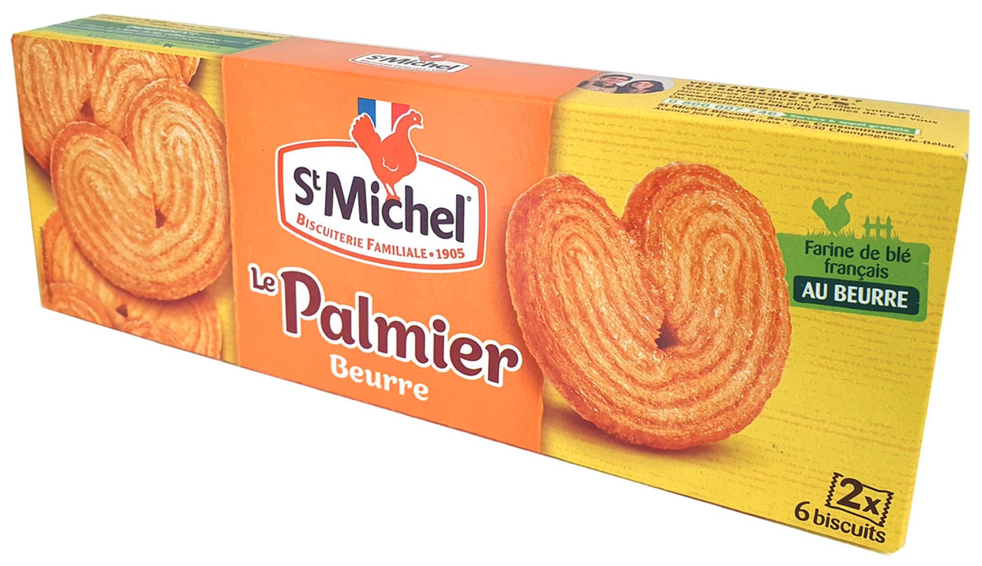Изображение товара Печенье St Michel Le Palmier Сливочное 87г