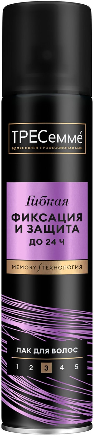 Изображение товара Лак для укладки волос Тресемме Egl гибкая фиксация 250мл