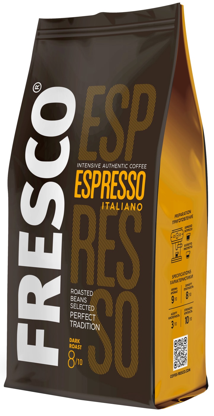 Изображение товара Кофе в зернах Fresco Arabica Espresso Italiano 900 г Россия