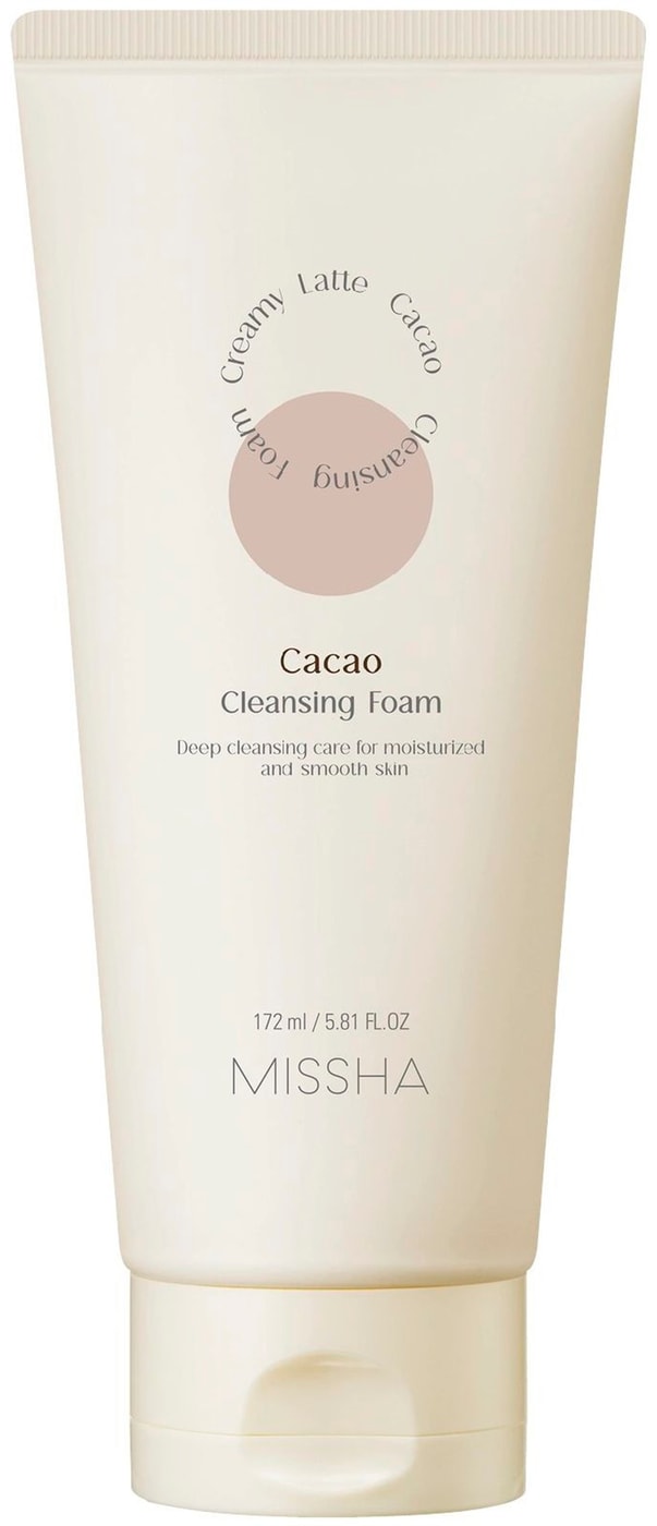 Изображение товара Пенка для умывания Missha Creamy latte cleansing foam cacao с маслом какао и медом 172мл