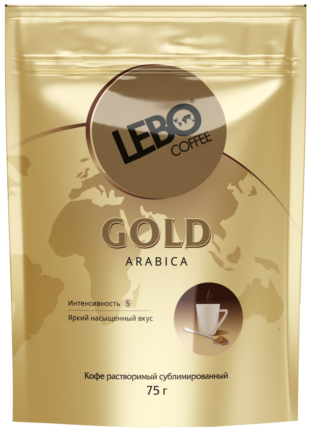 Изображение товара Кофе растворимый Lebo Gold 75г