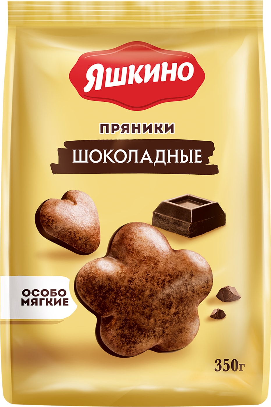 Изображение товара Пряники Яшкино Шоколадные 350г