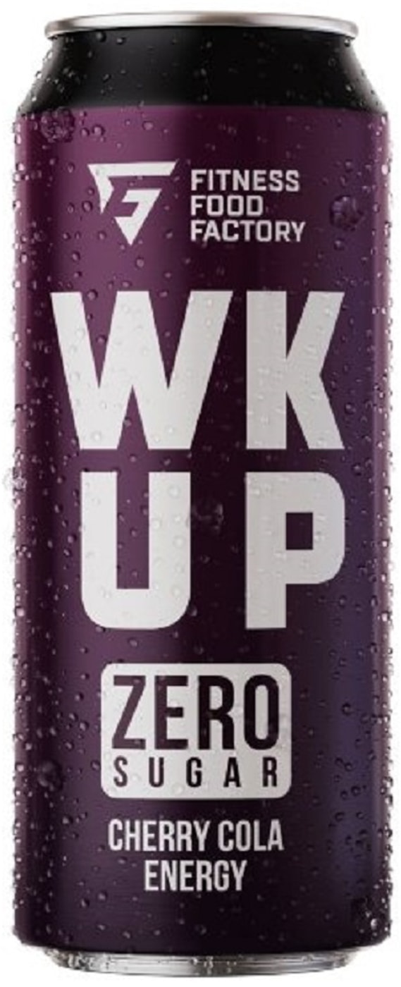 Изображение товара Напиток Energy WK UP тонизирующий Вишня-Кола 450 мл - бодрость и вкус