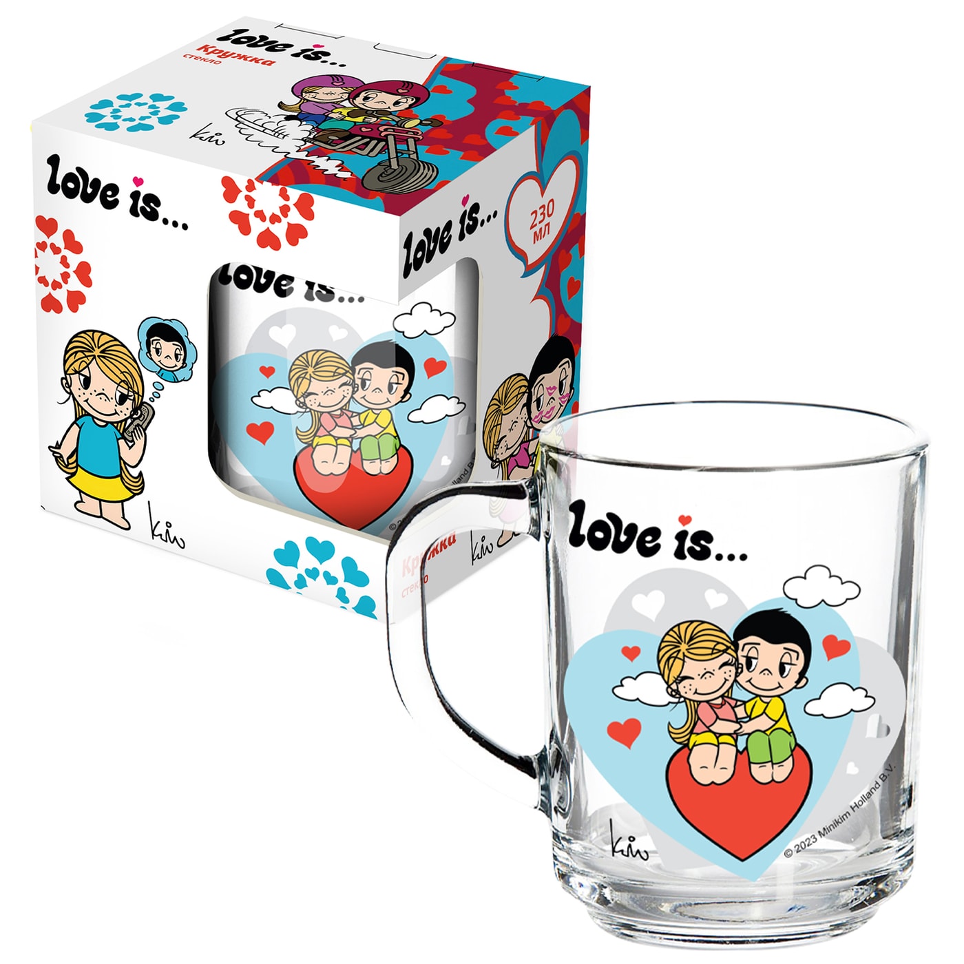 Изображение товара Кружка ND Play Love is... Модерн в подарочной упаковке 230мл
