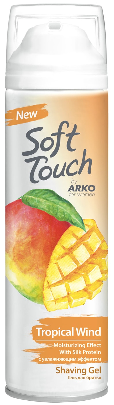 Изображение товара Гель для бритья Arko Soft Touch For Women Тропическая свежесть 200 мл