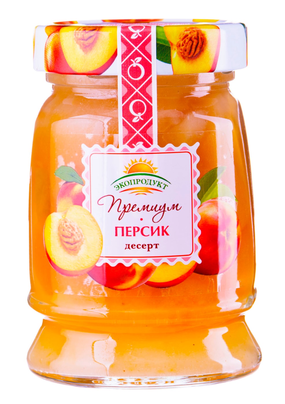Изображение товара Десерт Экопродукт Премиум Персик 330г