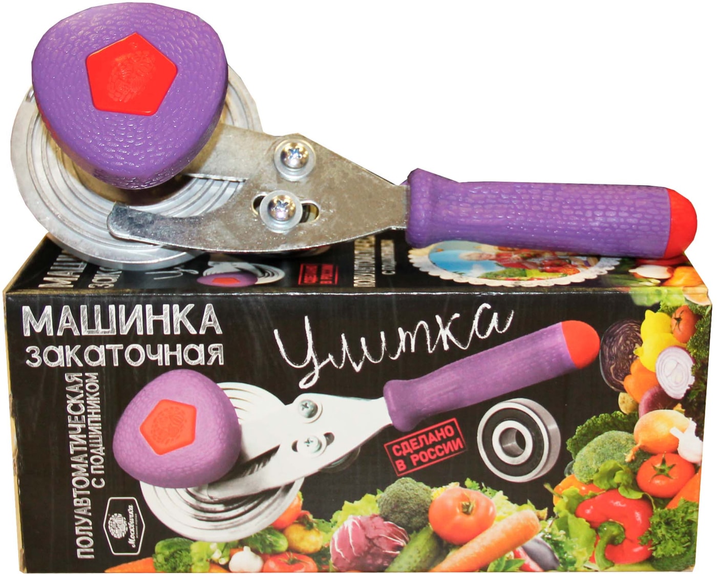 Изображение товара Машинка закаточная Москвичка Улитка с подшипником