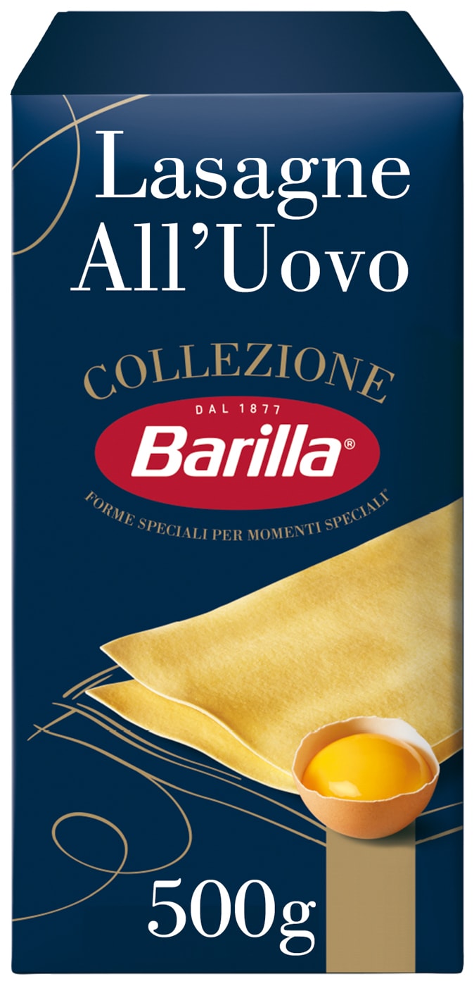 Изображение товара Яичные макароны Barilla Collezione Egg Лазанья 500г