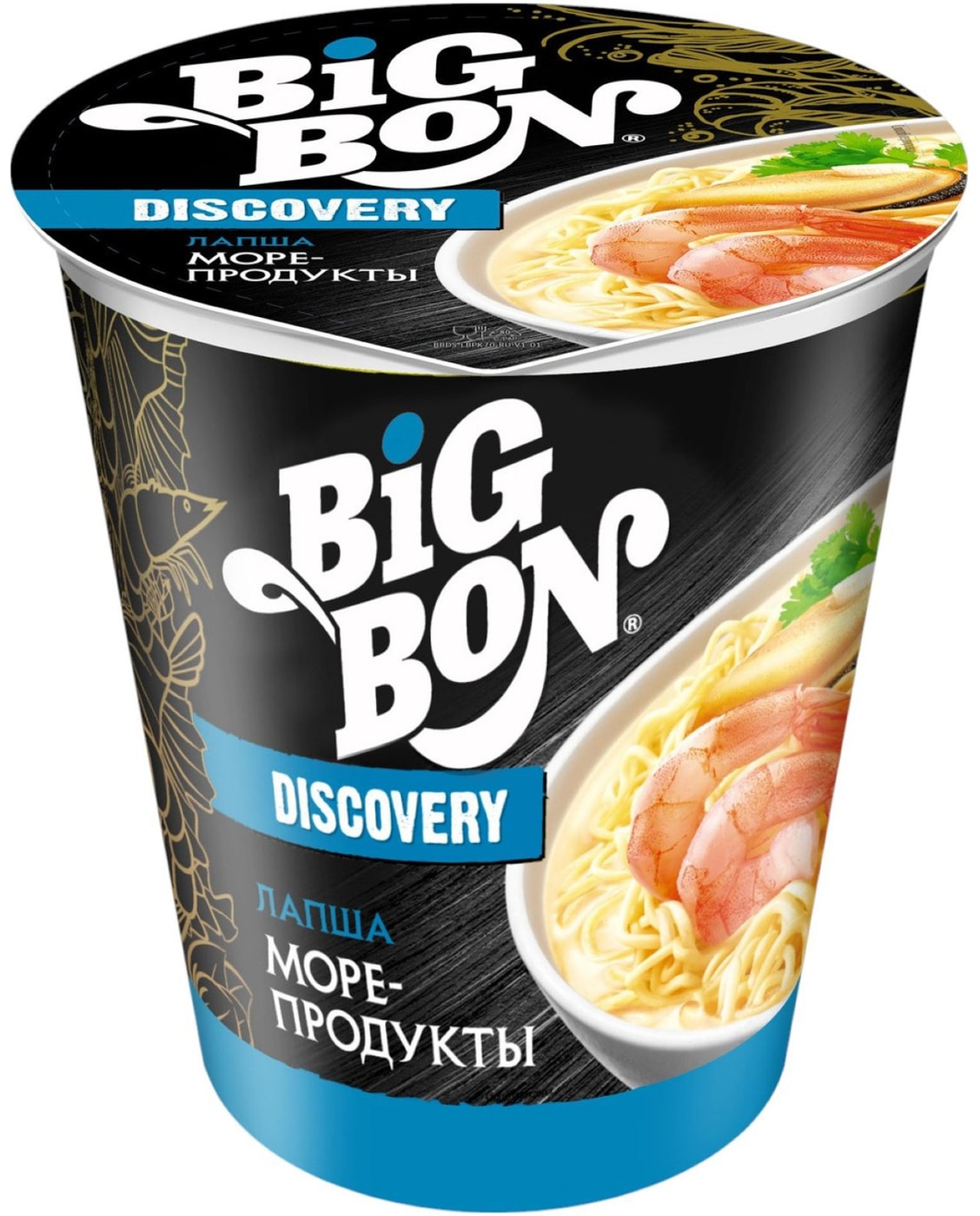 Изображение товара Лапша Big Bon Discovery с морепродуктами 70г