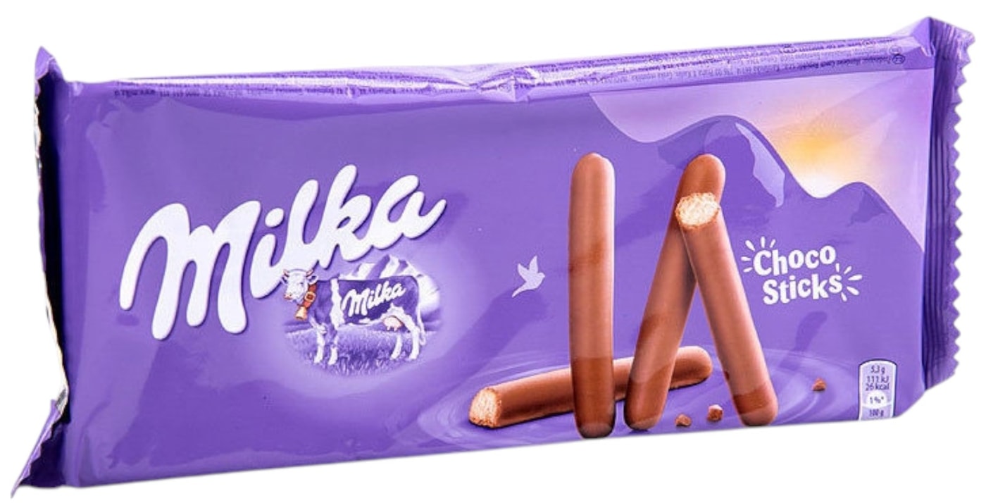 Изображение товара Печенье Milka Choco Lila Sticks 112г