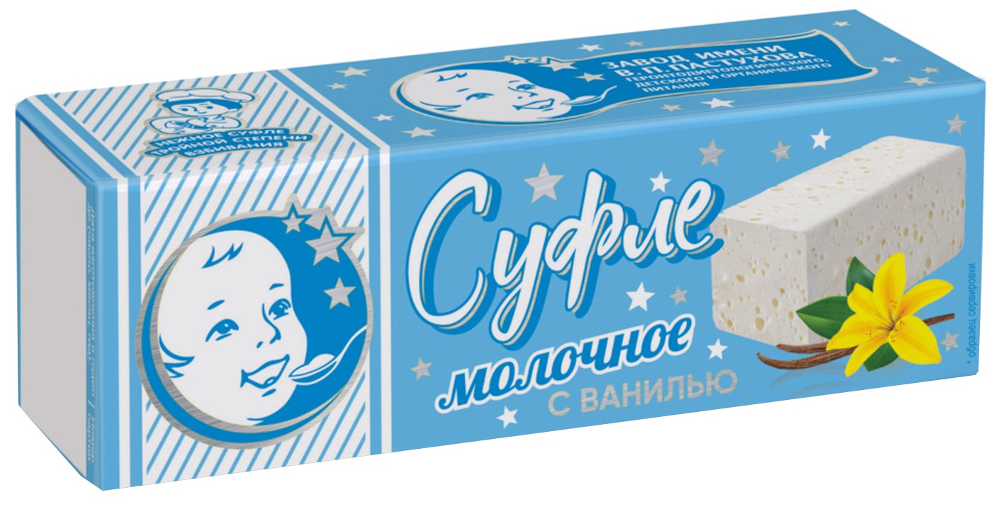 Изображение товара Суфле Первый шоколатье молочное с ванилью 15% 38г
