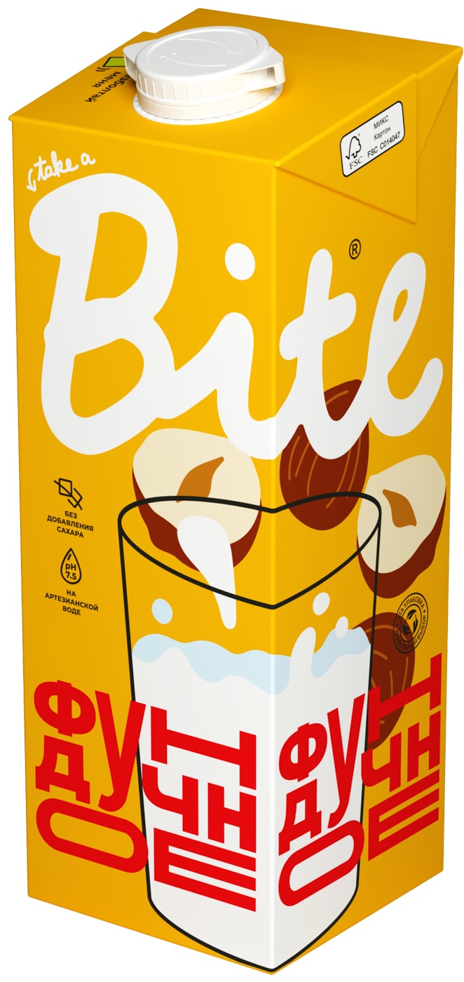 Изображение товара Напиток растительный Take a Bite Фундук 1л