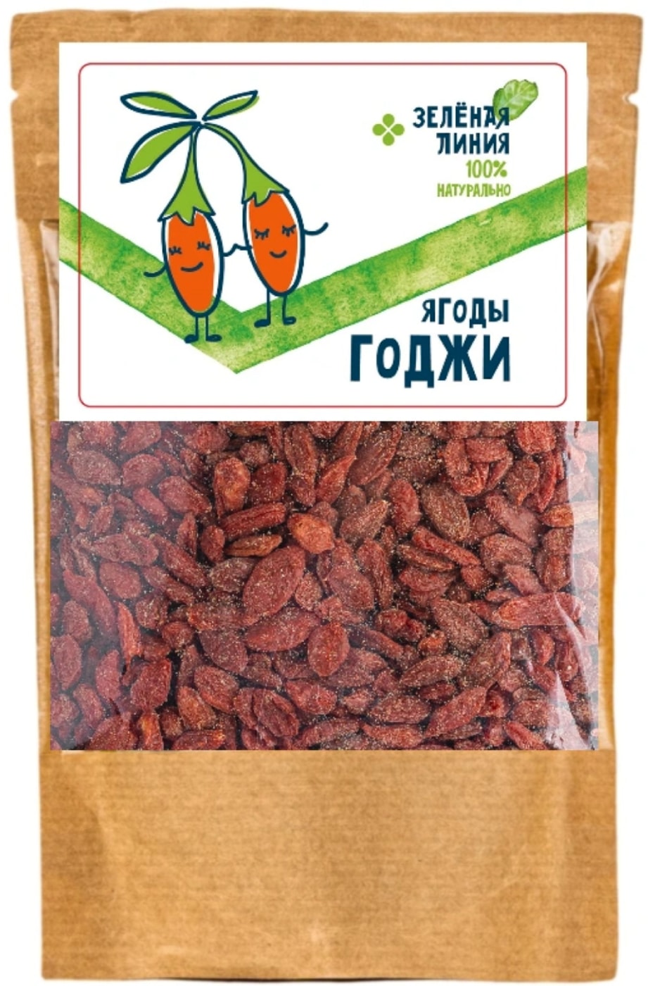 Изображение товара Ягоды годжи Зеленая линия сушеные 100г