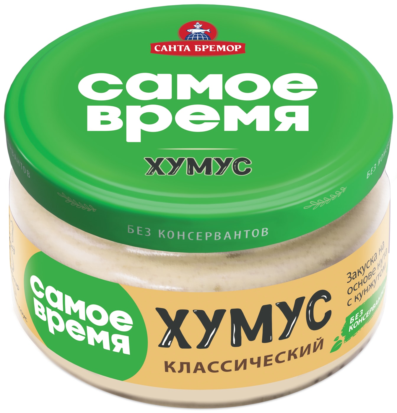 Изображение товара Хумус Санта Бремор Самое время классический 200г