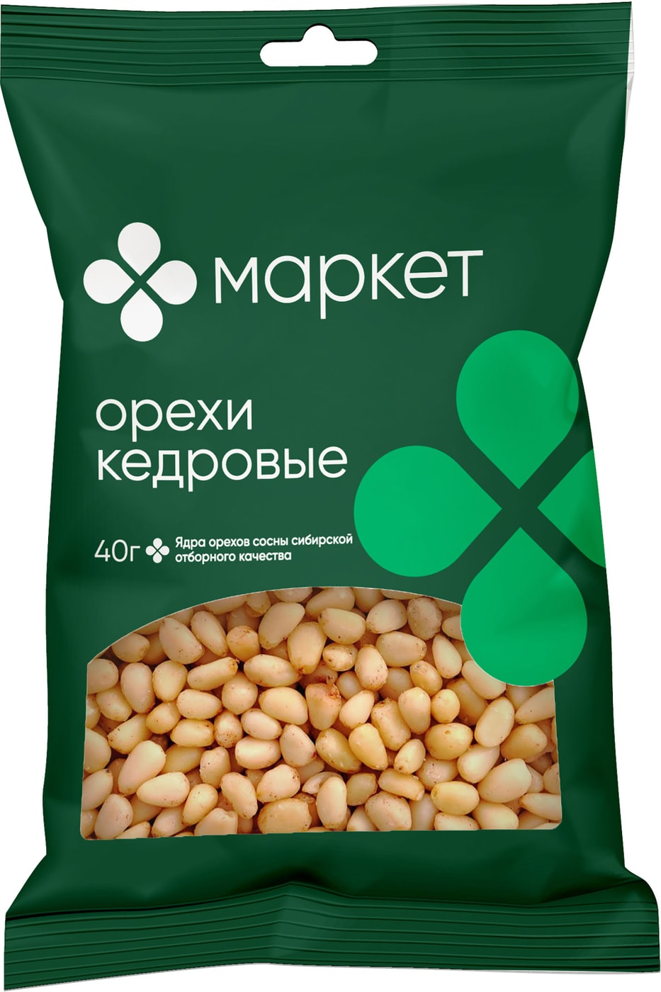 Изображение товара Орехи кедровые Маркет 40г
