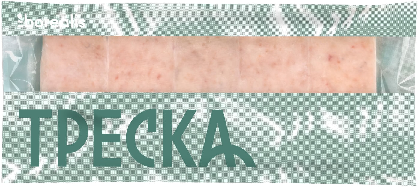 Изображение товара Треска Borealis Атлантическая Фарш блочный замороженный 750г