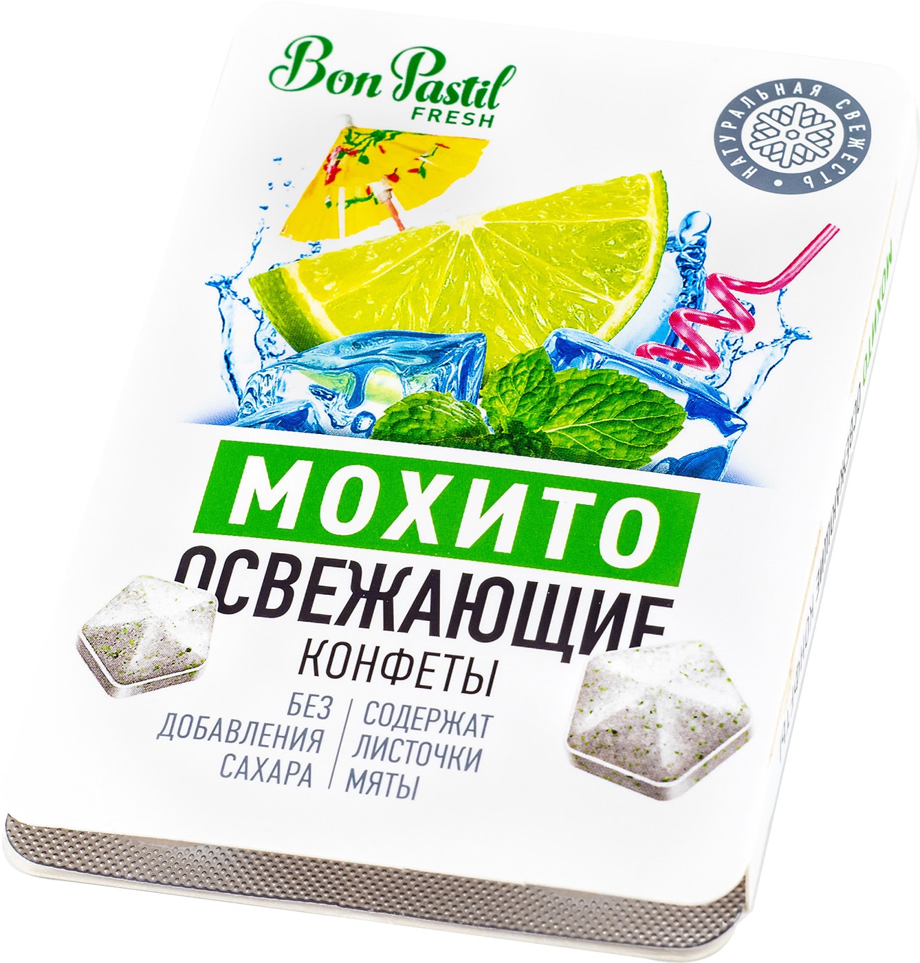 Изображение товара Конфеты Bon Pastil Fresh Мохито 8шт