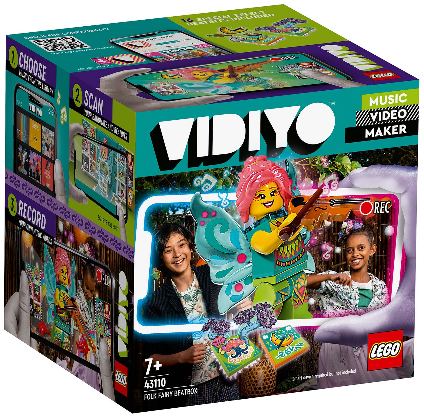 Изображение товара Конструктор LEGO Vidiyo Folk Fairy BeatBox для создания музыкальных клипов