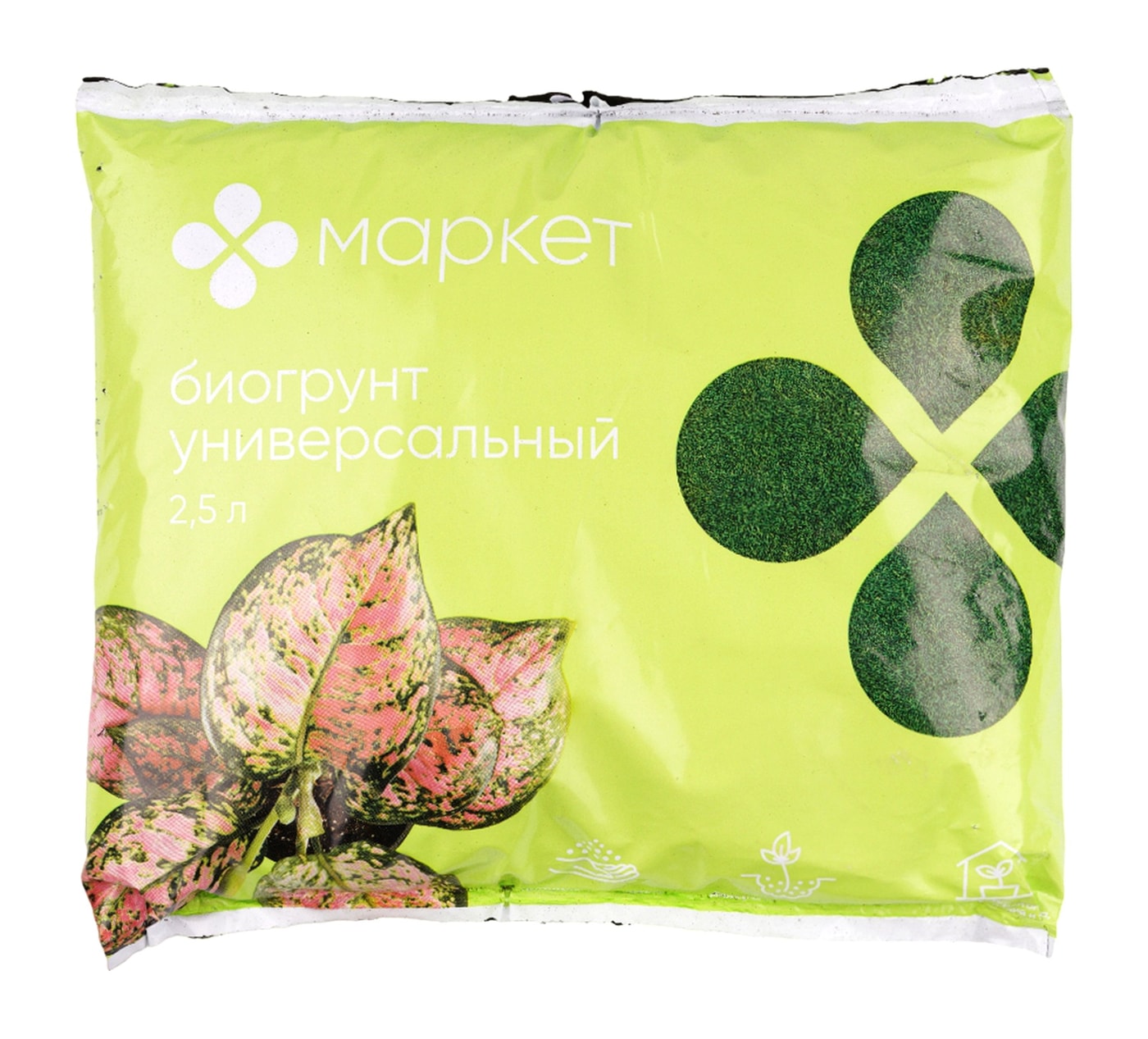 Изображение товара Биогрунт Моррис Гриин торфяной универсальный 2.5л