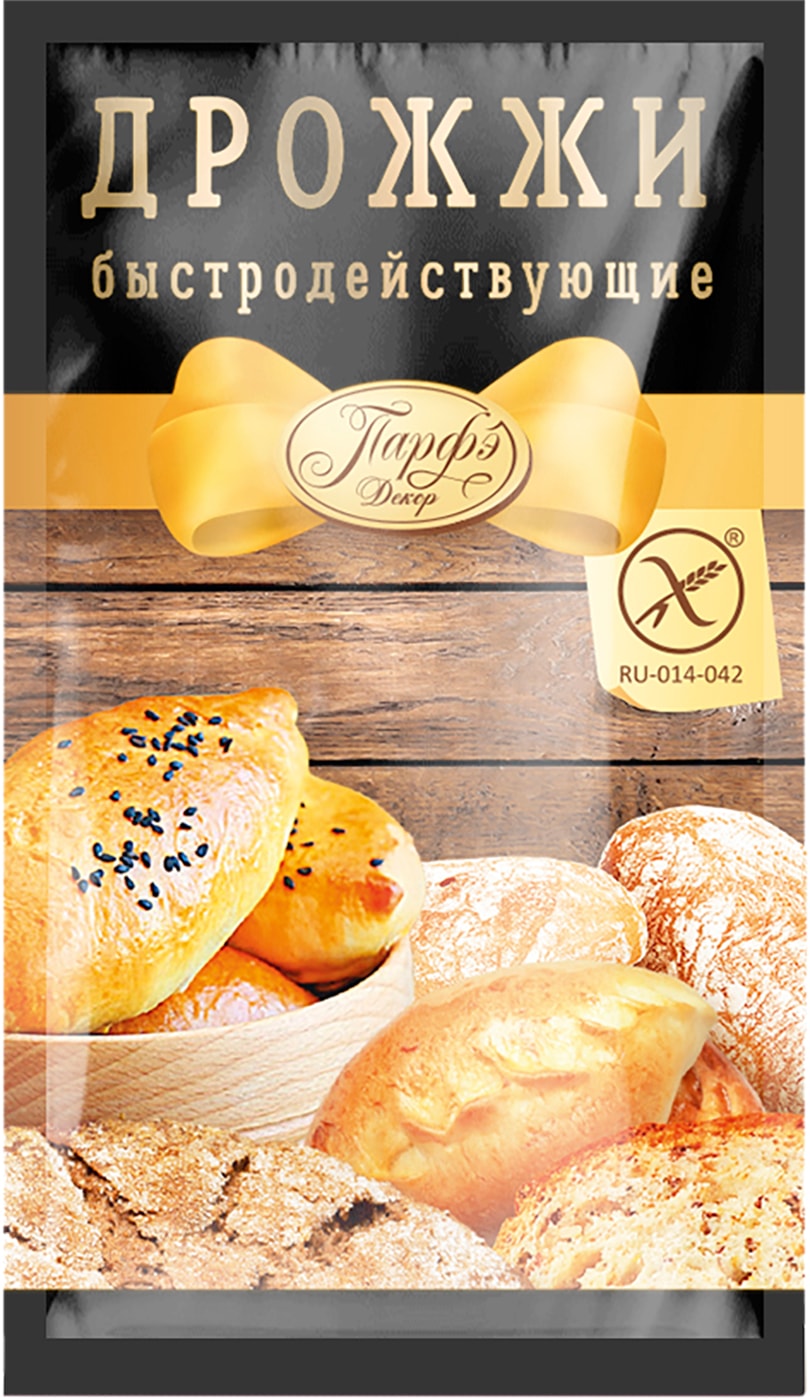 Изображение товара Дрожжи Парфе Декор быстрого действия 12г