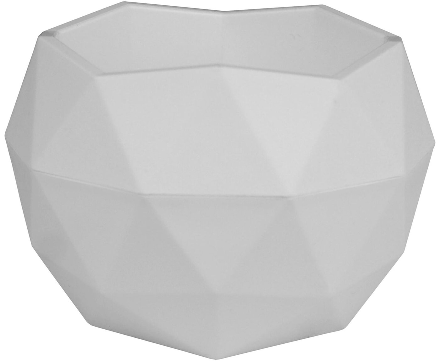 Изображение товара Кашпо для цветов ВМС Топаз белое 0.45л