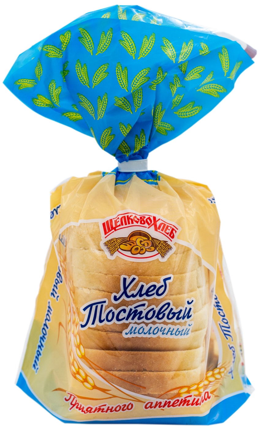 Изображение товара Хлеб Щелковохлеб тостовый молочный 240г
