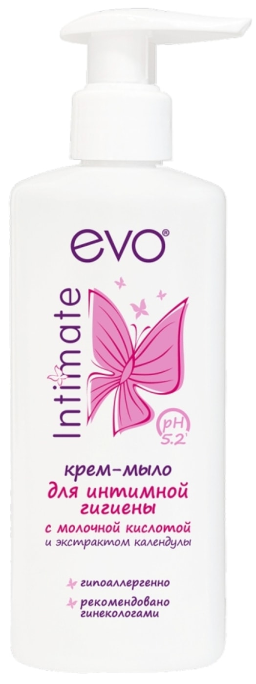 Изображение товара Крем-мыло для интимной гигиены EVO Intimate 200 мл мягкое очищение и защита
