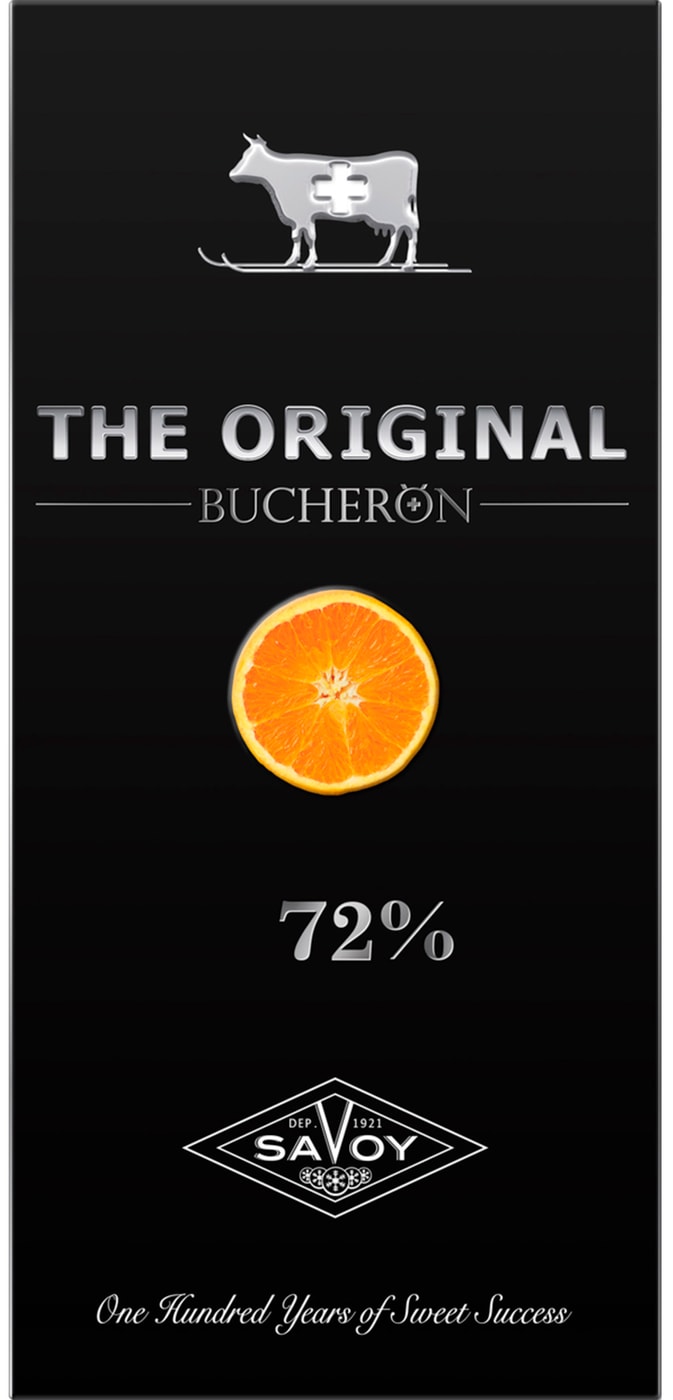 Изображение товара Шоколад горький Bucheron The Original с кусочками апельсина 90г