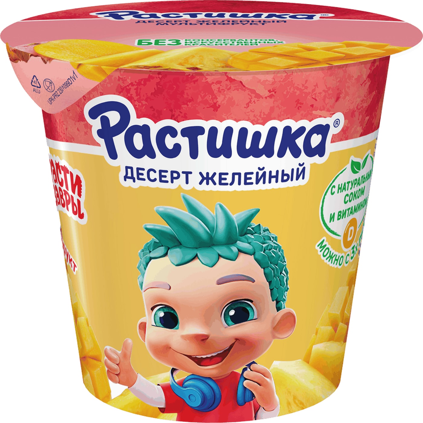 Изображение товара Желе Растишка Мультифрукт 100г