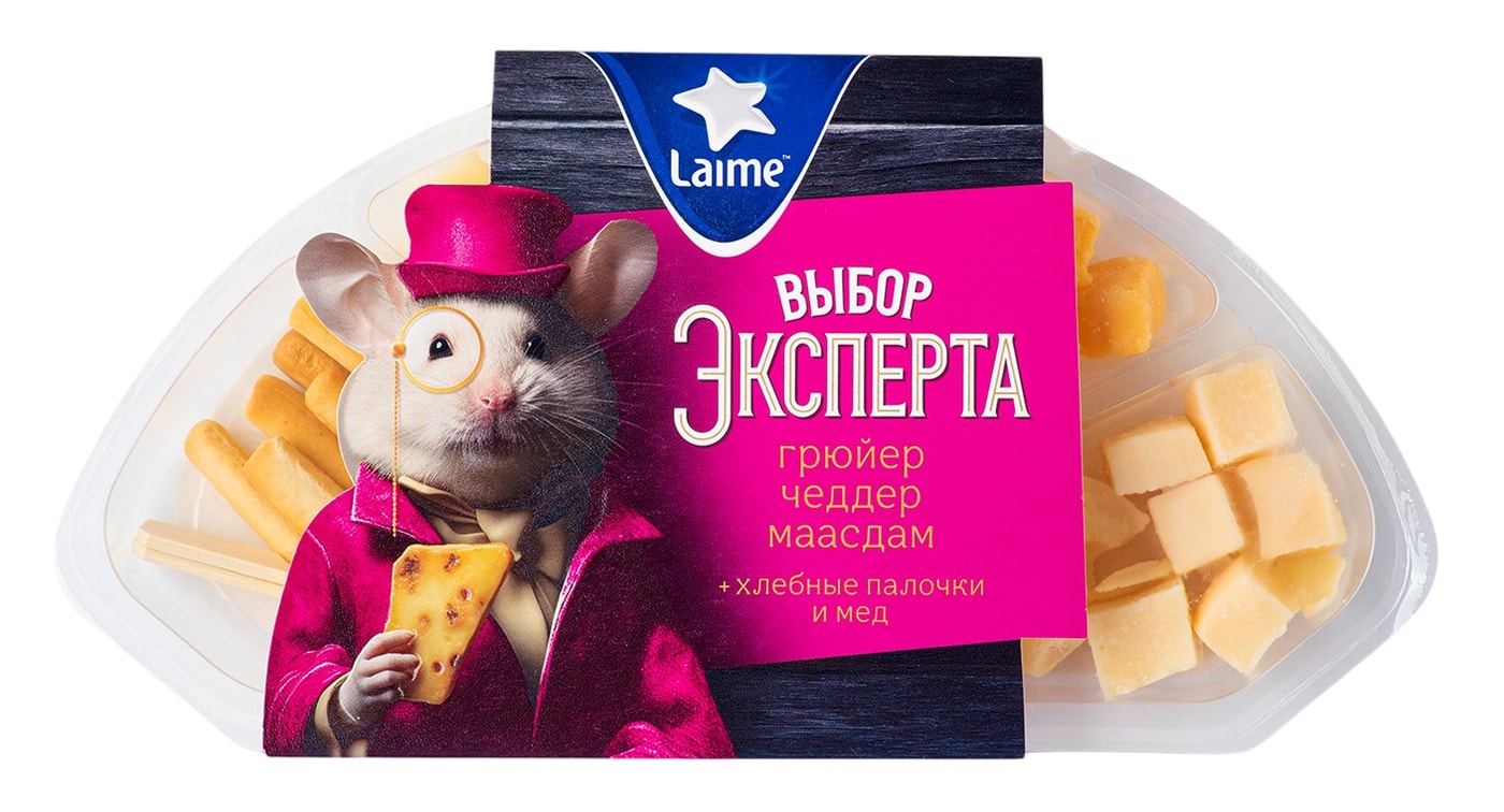 Изображение товара Набор сыров Laime Выбор Эксперта Грюйер Маасдам Чеддар с мед и хлебными палочками Изображение товара Набор сыров Laime Выбор Эксперта Грюйер Маасдам Чеддар с мед и хлебными палочками