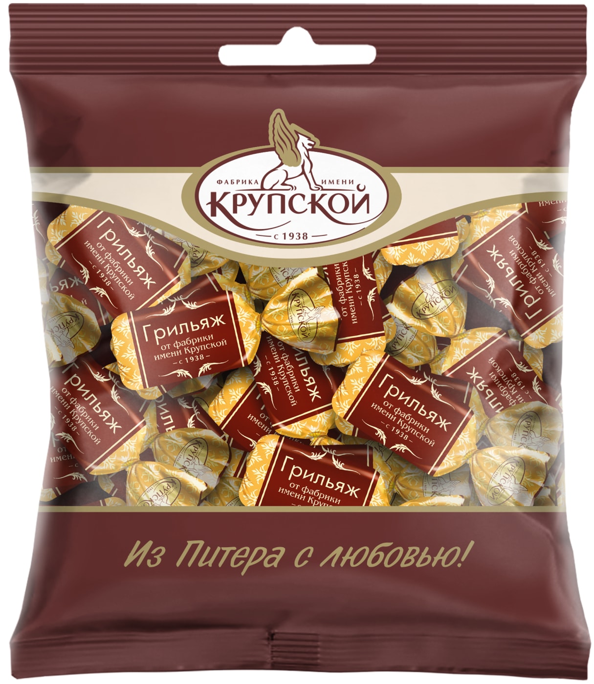 Изображение товара Конфеты КФ Крупской Грильяж 200г