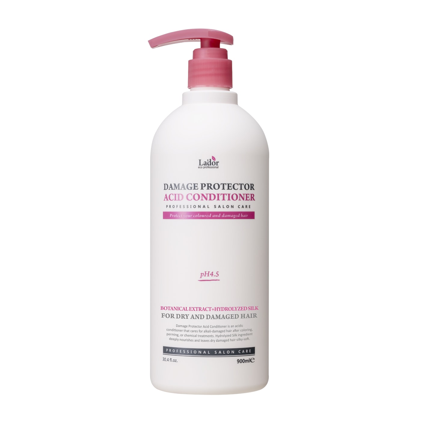 Изображение товара Кондиционер для волос LaDor Damage Protector Acid Conditioner Защитный для поврежденных волос 900мл Изображение товара Кондиционер для волос LaDor Damage Protector Acid Conditioner Защитный для поврежденных волос 900мл