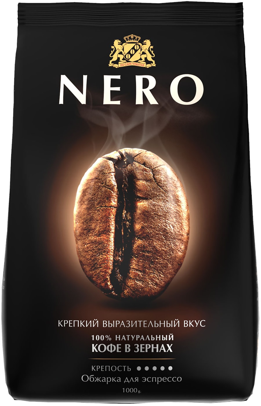 Изображение товара Кофе в зернах Ambassador Nero 1 кг темной обжарки для эспрессо