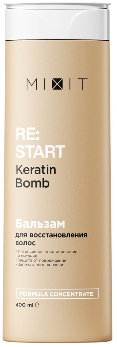 Изображение товара Бальзам-ополаскиватель для волос Mixit для интенсивного восстановления поврежденных 400мл