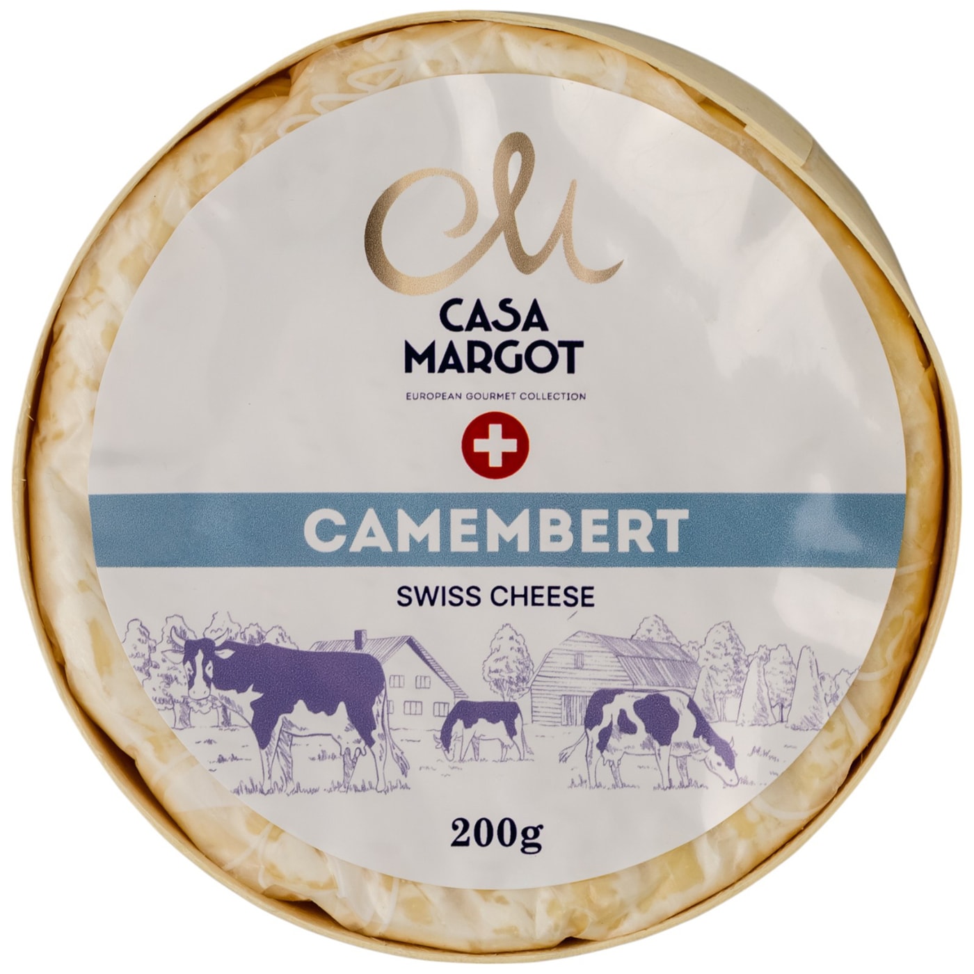 Изображение товара Сыр Casa Margot Camembert с белой плесенью 45% 200г