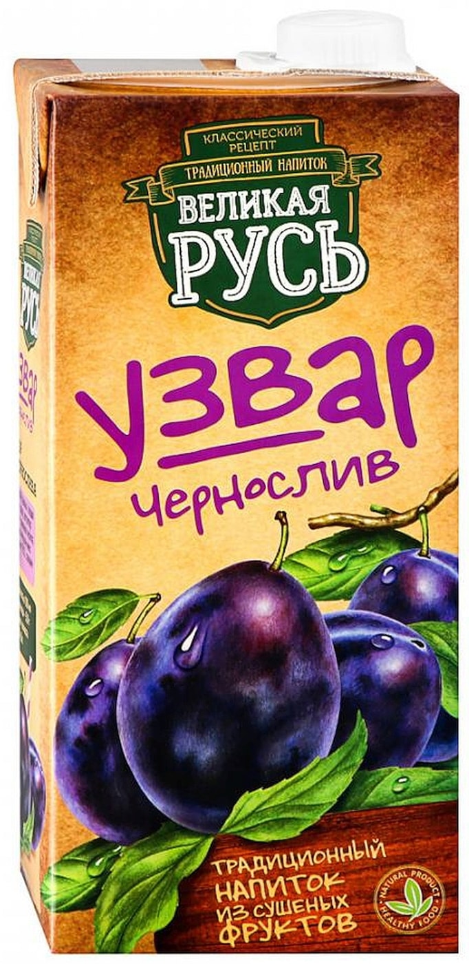 Изображение товара Узвар Великая Русь из чернослива 1л