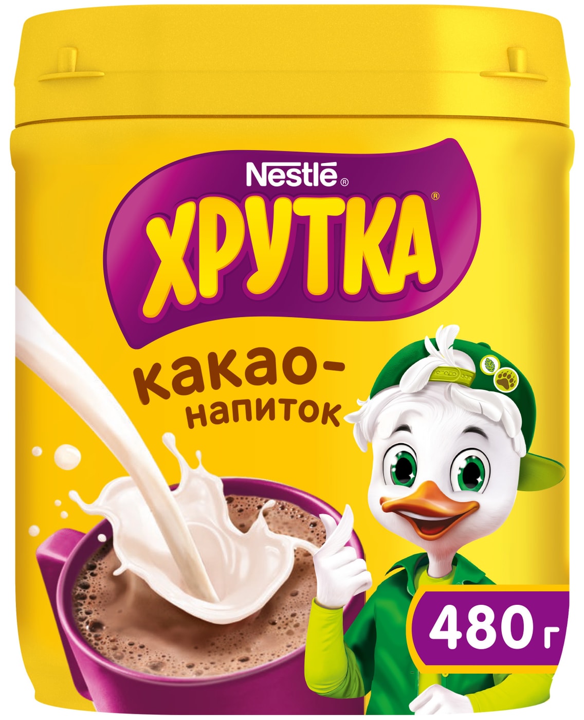 Изображение товара Какао Хрутка Быстрорастворимый 0. 48 кг - молочный напиток с кальцием Изображение товара Какао Хрутка Быстрорастворимый 0. 48 кг - молочный напиток с кальцием