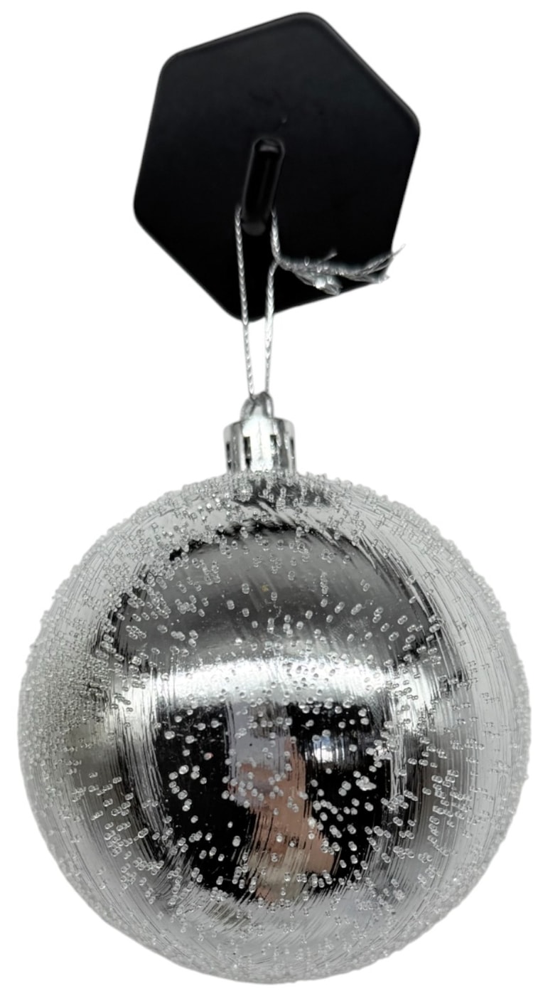 Изображение товара Набор елочных шаров Маркет Блеск 4шт