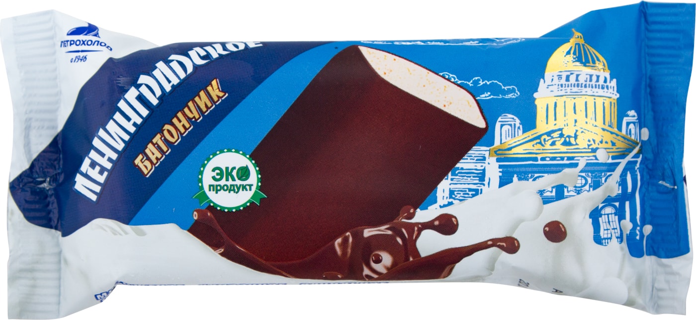 Изображение товара Мороженое Петрохолод Ленинградское 80г