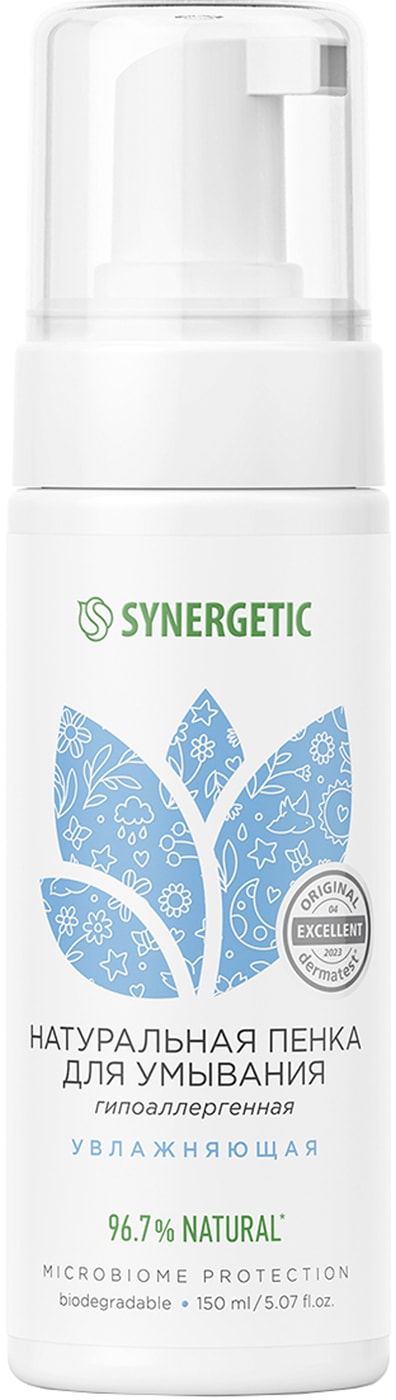 Изображение товара Пенка для умывания Synergetic увлажняющая 150мл