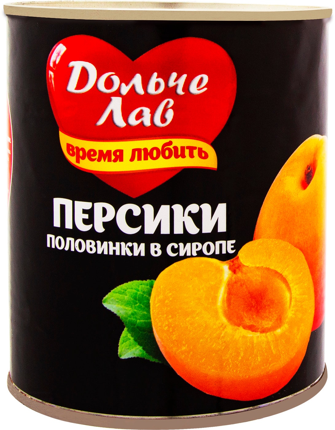 Изображение товара Персики Дольче Лав половинки в сиропе 850мл