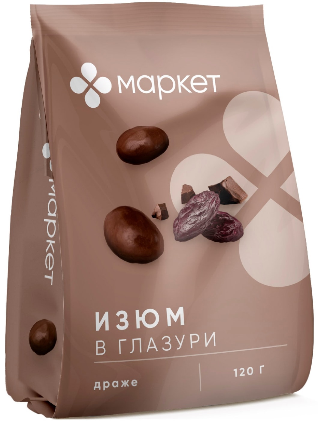 Изображение товара Драже Маркет Изюм в глазури 120 г - сладкое лакомство Изображение товара Драже Маркет Изюм в глазури 120 г - сладкое лакомство